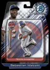 2024 Bowman Draft Bowman In Action Sebastian Walcott #BIA-23 card