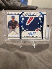 2024 Panini Flawless Prospect Patch Autographs Sebastian Walcott #PPA-SW card