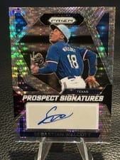 2024 Panini Prizm Prospect Signatures Sebastian Walcott #PS-SW card