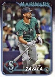 2024 Topps Update Base Set Seby Zavala #US180 card