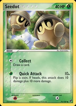 Deoxys Seedot #71 card