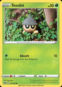 Lost Origin Seedot #11 card