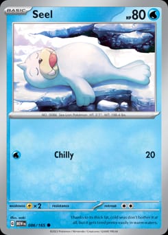 2023 151 Seel #86 card