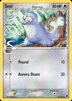 Dragon Frontiers Seel δ #62 card