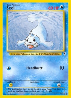Legendary Collection Seel #92 card