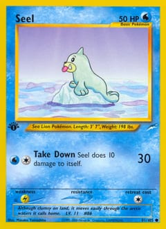 Neo Destiny Seel #81 card