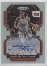 2022 Panini Prizm WNBA W25 Prizms Signatures Seimone Augustus #156 card