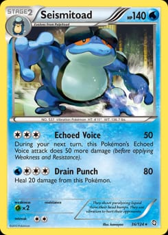 2012 Dragons Exalted Seismitoad #36 card