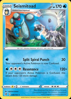 Rebel Clash Seismitoad #46 card
