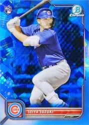 2022 Bowman Chrome Sapphire Edition Base Set Seiya Suzuki #69 card