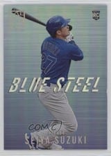 2022 Panini Capstone Blue Steel Seiya Suzuki #BS-9 card