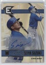 2022 Panini Chronicles Essentials Autographs Seiya Suzuki #4 card