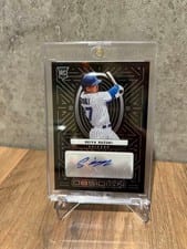 2022 Panini Chronicles Obsidian Autographs Seiya Suzuki #OA-SS card