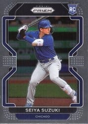 2022 Panini Prizm Base Set Seiya Suzuki #46 card