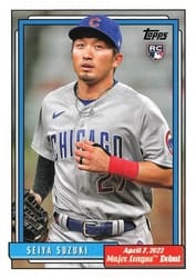 2022 Topps Archives Base Set Seiya Suzuki #357 card