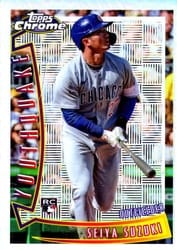 2022 Topps Chrome 1996  Youthquake Seiya Suzuki #YQ-21 card