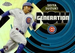 2022 Topps Chrome Update Generation Now Seiya Suzuki #GNC-22 card