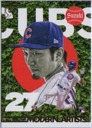 2022 Topps Gallery Modern Artists Seiya Suzuki #MA-21 card