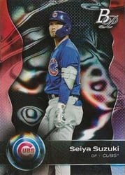 2023 Bowman Platinum Base Set Seiya Suzuki #54 card