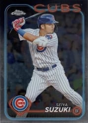 2024 Topps Chrome Base Set Seiya Suzuki #13 card