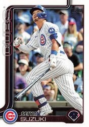 2025 Topps Base Set Seiya Suzuki #457 card