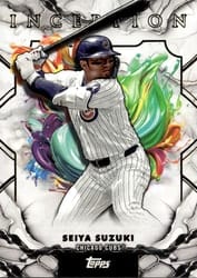 2025 Topps Inception Base Set Seiya Suzuki #16 card