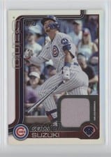 2025 Topps Real One Relics Seiya Suzuki #457 card