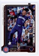 2025 Topps Walk This Way Seiya Suzuki #WTW-12 card