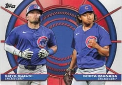 2025 Topps Dynamic Duos Seiya Suzuki / Shota Imanaga #DD-7 card