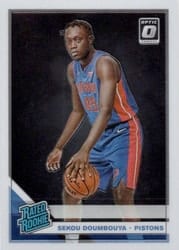 2019-20 Donruss Optic Base Set Sekou Doumbouya #164 card