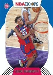 2020-21 Hoops Base Set Sekou Doumbouya #105 card