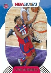 2020-21 Hoops Winter Base Set Sekou Doumbouya #105 card