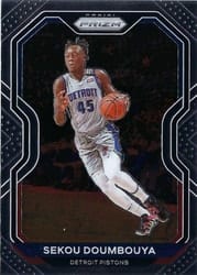 2020-21 Panini Prizm Base Set Sekou Doumbouya #58 card