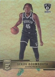 2021-22 Donruss Elite Base Set Sekou Doumbouya #175 card