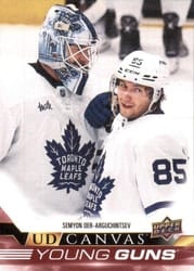 2022-23 Upper Deck UD Canvas Semyon Der-Arguchintsev #C379 card