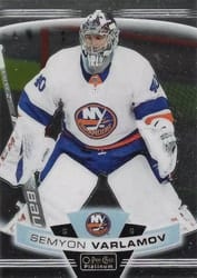 2019-20 O-Pee-Chee Platinum Base Set Semyon Varlamov #139 card