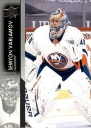 2021-22 Upper Deck Base Set Semyon Varlamov #119 card