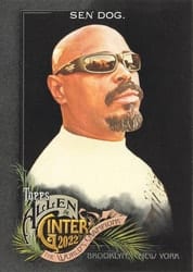 2022 Topps Allen & Ginter X Base Set Sen Dog #255 card
