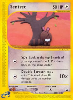 Aquapolis Sentret #107 card