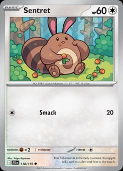 Journey Together Sentret #118 card
