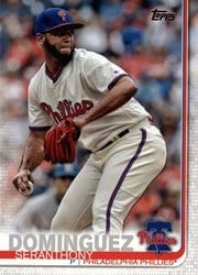 2019 Topps Base Set Seranthony Dominguez #127 card