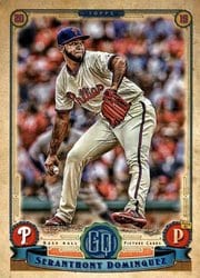 2019 Topps Gypsy Queen Base Set Seranthony Dominguez #96 card