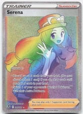 2022 Silver Tempest Serena #207 card