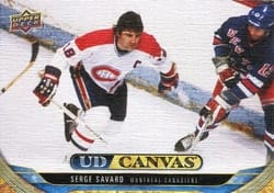 2024-25 Upper Deck UD Canvas Serge Savard #C255 card