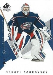 2018-19 SP Authentic Base Set Sergei Bobrovsky #23 card