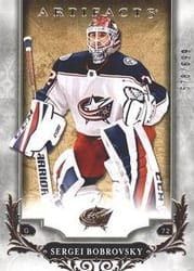 2018-19 Upper Deck Artifacts Base Set Sergei Bobrovsky #117 card