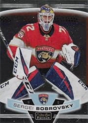 2019-20 O-Pee-Chee Platinum Base Set Sergei Bobrovsky #108 card