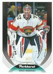 2020-21 Parkhurst Base Set Sergei Bobrovsky #160 card