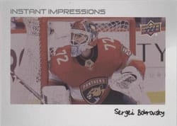 2022-23 Upper Deck Instant Impressions Sergei Bobrovsky #PZ-46 card