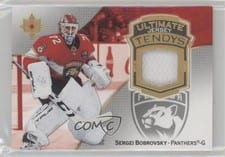 2022-23 Upper Deck Ultimate Collection Ultimate Tendys Jersey Sergei Bobrovsky #UT-SB card